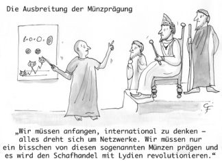 Unser Cartoon: Franklins Welt