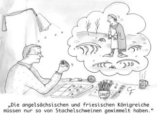 Unser Cartoon: Franklins Welt