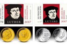 Deutschland stellt Münzen und Sonderwertmarke zur Reformation vor