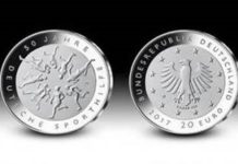 Gedenkmünze und Briefmarkenserie auf 50 Jahre Deutsche Sporthilfe