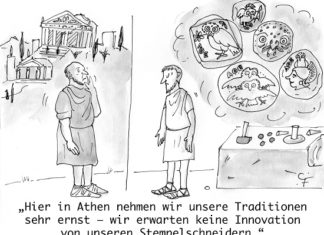 Unser Cartoon: Franklins Welt