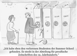 Unser Cartoon: Franklins Welt