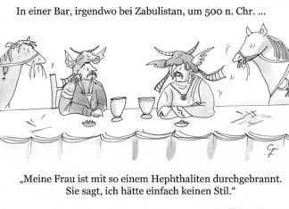Unser Cartoon: Franklins Welt