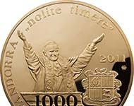 Ein Kilo Gold: Gedenkmünze zur Seligsprechung von Papst Johannes Paul II.