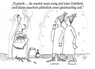 Unser Cartoon: Franklins Welt