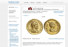 Aktiv-Pedigree-Links – Eine Kooperation von Sixbid mit Ex-Numis