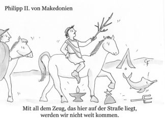 Unser Cartoon: Franklins Welt