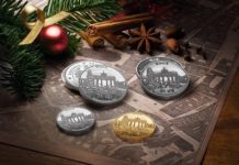 Degussa Weihnachtsthaler 2017 zeigt Brandenburger Tor