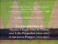 Die Briefe des Nicolas-Claude Fabri de Peiresc an die Pasqualini