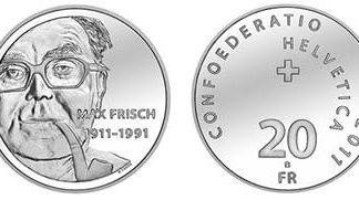 Erfolg für Sondermünze „Max Frisch“
