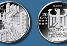 20-Euro-Gedenkmünze „100 Jahre Bauhaus“