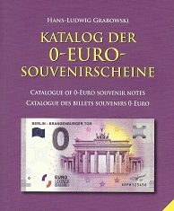 Detaillierter Katalog der 0-Euro-Souvenirscheine