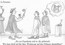Unser Cartoon: Franklins Welt