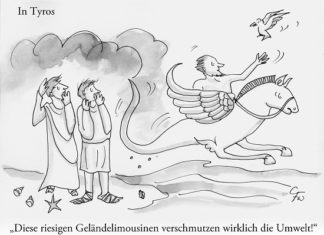 Unser Cartoon: Franklins Welt