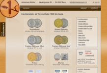 Die numismatische Geschichte Liechtensteins online