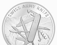 Schweizer Gedenkmünze zum 100. Todestag des Schöpfers des „Schweizer Armeemessers“