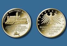 100 Euro Goldmünze: Wartburg