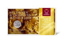 Münze Österreich gibt Neujahrsmünze in Silber und Kupfer aus