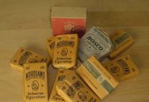 Relikt aus Deutschlands Nachkriegszeit: Ein Hort von Zigarettenschachteln