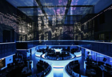 Atelier Brückner gestaltete Blaue Nacht an der Börse Frankfurt