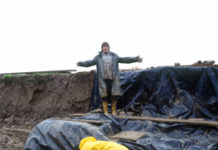 Ausstellung über das echte Leben von Ausgräbern