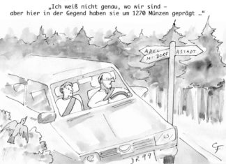 Unser Cartoon: Franklins Welt