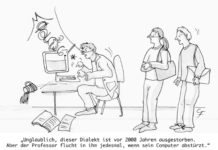 Unser Cartoon: Franklins Welt