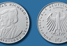 10 Euro-Gedenkmünze „200. Geburtstag Richard Wagner“