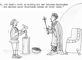 Unser Cartoon: Franklins Welt