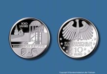 Deutsche 10-Euro-Gedenkmünze „100 Jahre Hamburger Elbtunnel“