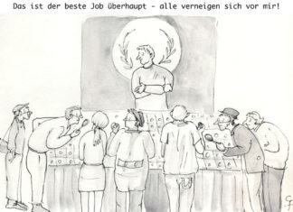 Unser Cartoon: Franklins Welt