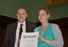 Die Verleihung des Walter-Hävernick-Preises für Numismatik an Angela Berthold