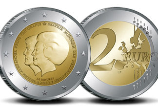 Niederländische 2-Euro-Gedenkmünze zum Thronwechsel angekündigt