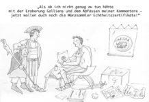 Unser Cartoon: Franklins Welt