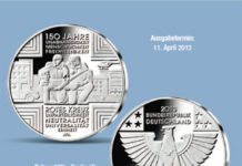 Deutsche Sondermünze „150 Jahre Rotes Kreuz“