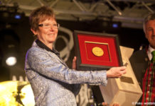 Österreichische Medaille feiert Sportlerin Annemarie Moser-Pröll