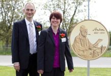 Schweizerische Goldmünze zum Anker-Jahr 2010