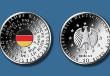 20-Euro-Gedenkmünze „100 Jahre Weimarer Reichsverfassung“