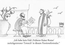 Unser Cartoon: Franklins Welt
