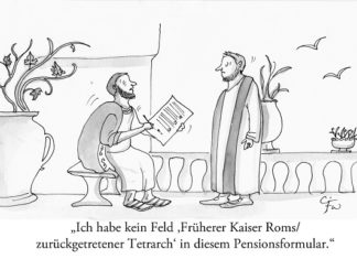 Unser Cartoon: Franklins Welt