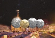 Degussa Weihnachtsthaler 2018 im Zeichen der fränkischen Metropole