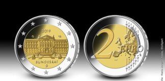 Neue 2-Euro-Gedenkmünze „Bundesrat“ vorgestellt