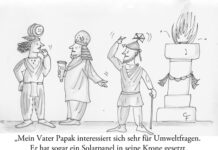 Unser Cartoon: Franklins Welt