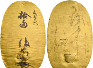 Die teuerste japanische Goldmünze der Welt