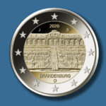 2-Euro-Münze Brandenburg