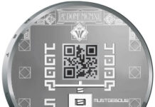 Die weltweit erste Münze mit QR-Code
