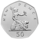 01_Celebrating 50 Years of the 2019 Britannia UK 50p Brilliant Uncirculated Coin Set British Culture – reverse UK195CBU