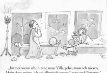 Neulich, in einer Villa am Meer …