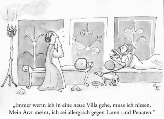 Neulich, in einer Villa am Meer …