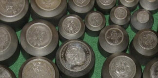 Chinesische Münzstempel für Halle